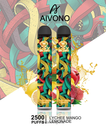 Lychee Mango Lemonade Aivono AIM SNAKE 2500 V2D4308 | Aivono Shop